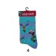 Χριστουγεννιάτικη κάλτσα παιδική βαμβακερή με πατουσάκια σιλικόνης σε 6 σχέδια 30 - 35  (106580)