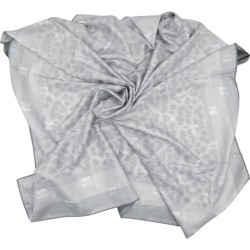 Γυναικείο μαντήλι τετράγωνο διπλής όψεως με λεοπάρ σχέδιο σε 3 χρώματα