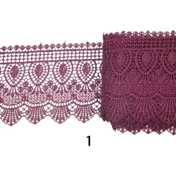 Κυπούρ δαντέλα με μύτες 10cm σε 6 χρώματα