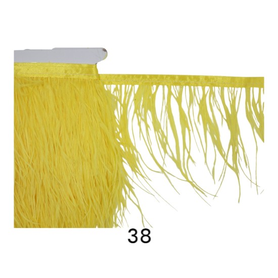 Κρόσσι φτερό πούπουλο σε 38 χρώματα 10 cm  (111506)