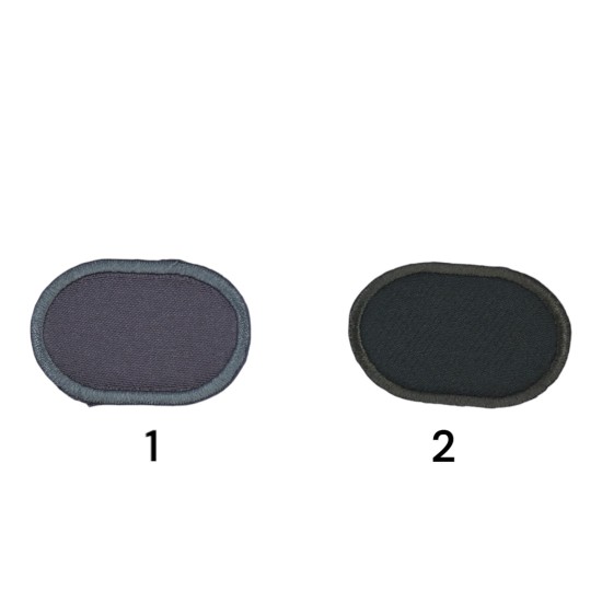 Θερμοκολλητικό μοτίφ σε 2 χρώματα 4.5 x 3 cm  ()