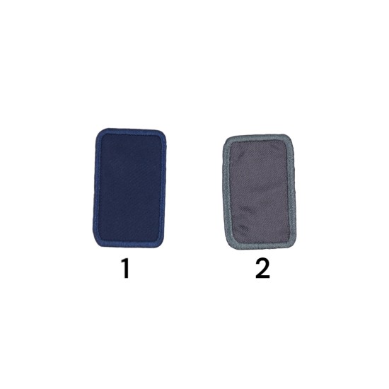 Θερμοκολλητικό μοτίφ σε γκρι 5 x 3 cm  ()