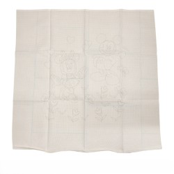 Κουβερτάκι Πικέ Μίκι Mίνι No 34 0,90 x 0,90 m Ανθέμιο