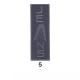 Θερμοκολλητικό μοτίφ JEANS σε 6 χρώματα 12 x 4 cm   (110719)