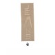 Θερμοκολλητικό μοτίφ JEANS σε 6 χρώματα 12 x 4 cm   (110720)