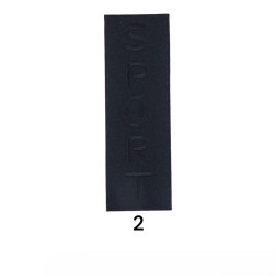 Θερμοκολλητικό μοτίφ SPORT σε 6 χρώματα 15 x 5 cm 