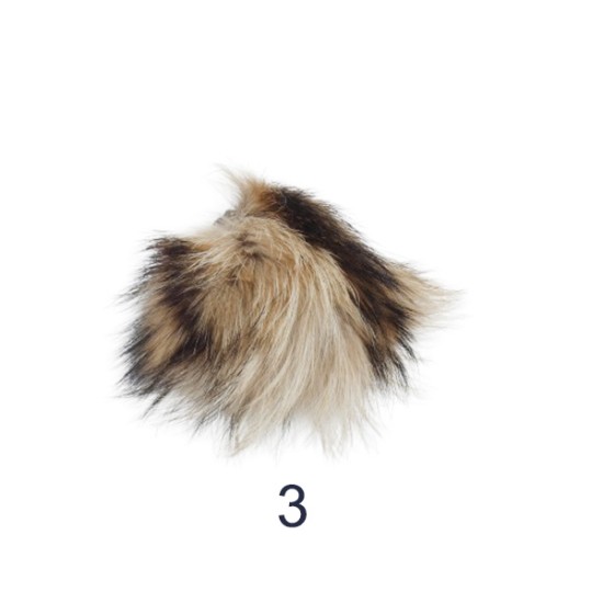 Πον πον ακρυλικά γουνάκια σε 5 χρώματα (96682)