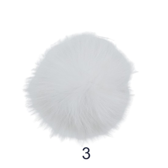 Πον πον ακρυλικά γουνάκια σε 5 χρώματα (96670)