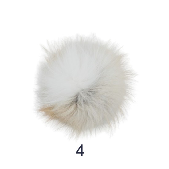 Πον πον ακρυλικά γουνάκια σε 5 χρώματα (96671)
