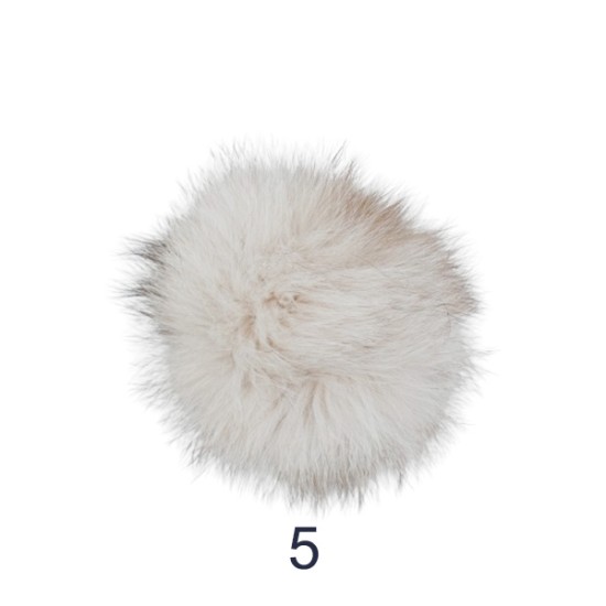 Πον πον ακρυλικά γουνάκια σε 5 χρώματα (96672)
