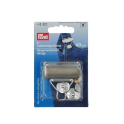 Κλιπς τιράντας με κουμπί 40mm prym