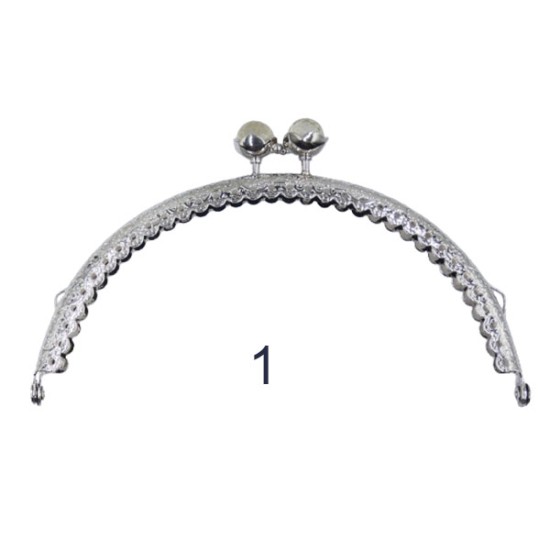 Frame ασημί και σκούρο χρυσό με διακοσμητικές πέτρες 12cm σε 2 χρώματα ()