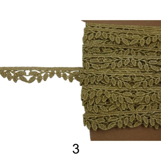 Λασέ μηχανής 1,5 cm σε 4 χρώματα (98488)