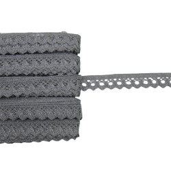 Ασημί δαντέλα 2cm 