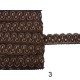 Δαντέλα κεντήματος χρυσή 2cm σε 2 χρώματα  ()