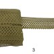 Δίχρωμες δαντελες κεντήματος Φ 5,5 cm σε 3 χρώματα  (102945)