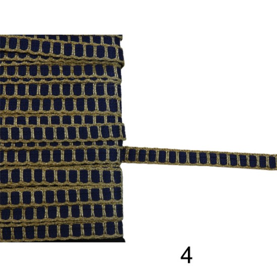 Τρέσα ατραντέ 1cm σε 7 χρώματα (104242)