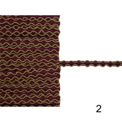 Στενή τρέσα για τελείωμα σε κέντημα 0.50Φ Στενή τρέσα για τελείωμα σε κέντημα 0.50Φ