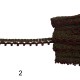 Δαντέλα κεντήματος σε 2 χρώματα 1cm   (103996)