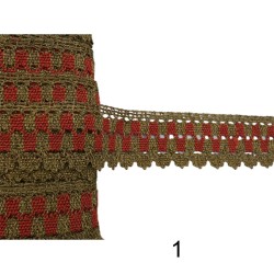 Δίχρωμη δαντελα 3cm 