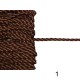 Τρέσα κορδόνι δίχρωμη 1 cm  ()