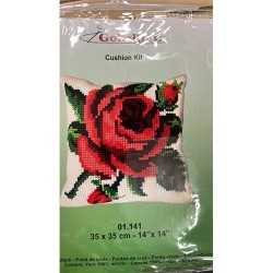 Κιτ Μαξιλαράκι παιδικό Τριαντάφυλλο 35 x 35 cm