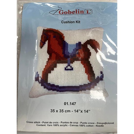 Kit μαξιλαράκι παιδικό αλογάκι ()