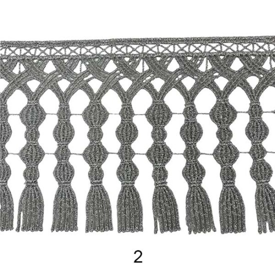 Λασέ σχέδιο κρόσι 13cm  σε 7  χρώματα  (104310)