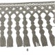 Λασέ σχέδιο κρόσι 13cm  σε 7  χρώματα   (104314)