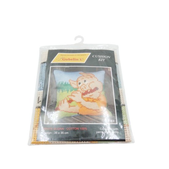 Kit μαξιλαράκι παιδικό γουρουνάκι ()