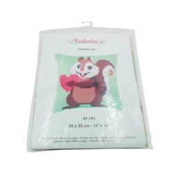 Kit μαξιλαράκι παιδικό σκιουράκι