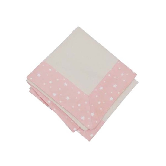  Χειροποίητη Πάνα σχέδιο ροζ stars ()