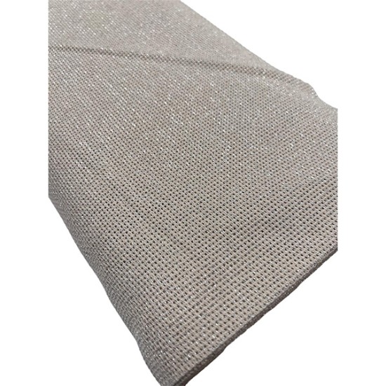 Μπεζ ( ασημί ) ύφασμα ΚΝΩΣΟΣ Φ. 2m  ()