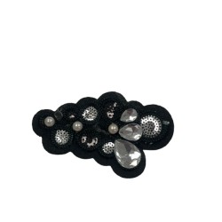 Kαρφίτσα με παγιέτες και πέτρες