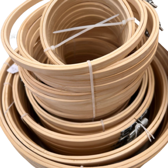 Τελάρα χειροτεχνίας ξύλινα 9 μεγέθη ()