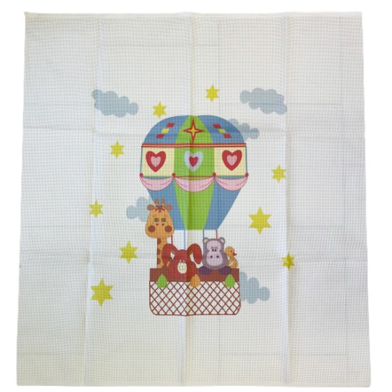 ΣΤΑΜΠΩΤΟ ΚΟΥΒΕΡΤΑΚΙ ΑΕΟΡΣΤΑΤΟ 1,00 Χ 1,30 Μ ΝΟ37 ΑΝΘΕΜΙΟ ()