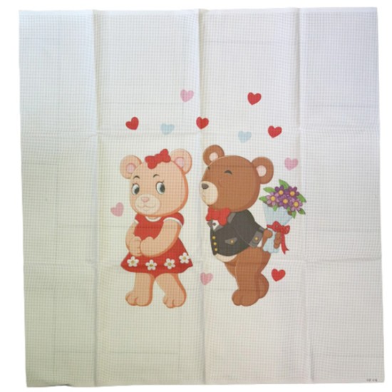 ΣΤΑΜΠΩΤΟ ΚΟΥΒΕΡΤΑΚΙ 1,00 Χ 1,30 Μ ΝΟ60 ΑΝΘΕΜΙΟ () ΣΤΑΜΠΩΤΟ ΚΟΥΒΕΡΤΑΚΙ 1,00 Χ 1,30 Μ ΝΟ60 ΑΝΘΕΜΙΟ ()