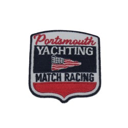 Θερμοκολλητικό μοτίφ portsmouth yachting 5.5x6.5 cm