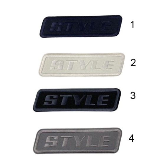 Θερμοκολλητικό Μοτίφ style 14 x 3,5 cm ()