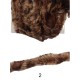 Γούνα φυτίλι οικολογική 4cm σε 3 χρώματα  (104263)