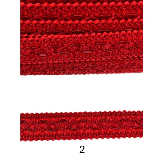 Ακρυλική τρέσα σε 7 χρώματα 2cm (111381) Ακρυλική τρέσα σε 7 χρώματα 2cm (111381)
