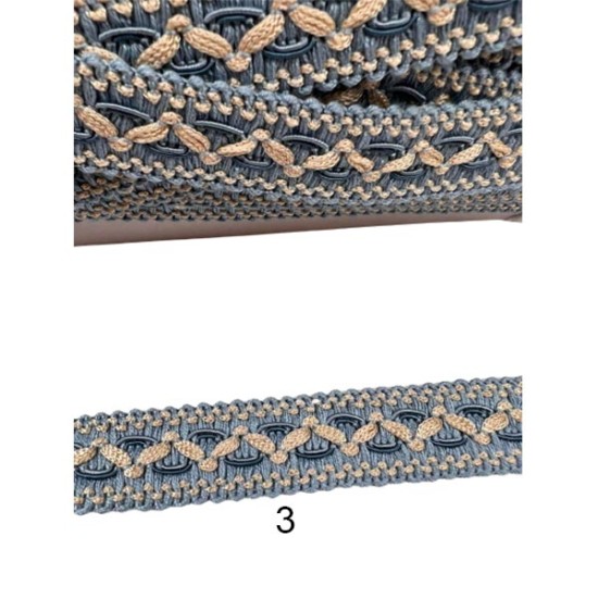 Ακρυλική τρέσα σε 7 χρώματα 2cm (111382) Ακρυλική τρέσα σε 7 χρώματα 2cm (111382)