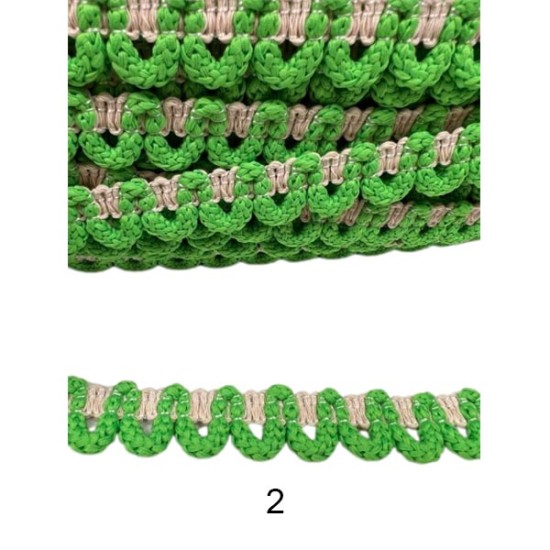 τρέσα βαμβακερή φλουο  2cm (103346)