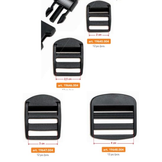 Πλαστικος ρυθμιστης - Εγγραφα για ιμαντες σε 4 μεγέθη   ()