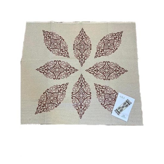 Καρέ Νο 367 Μπεζ 0,90 x 0,90 m Ανθέμιο ()