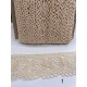 δαντέλα  βαμβακερή  4cm σε 2 χρώματα  ()
