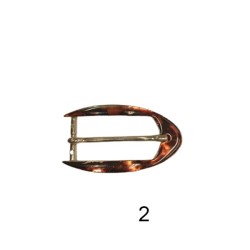 Τοκάς μεταλλικός σε 3 χρώματα 2.5 cm 