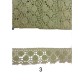 δαντέλα βαμβακερή 3cm σε 3 χρώματα  (98457)