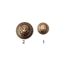 Μεταλλικό κουμπί τύπου Versace 