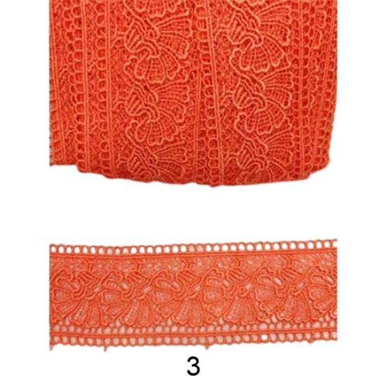 Ατραντέ κυπούρ δαντέλα 5cm (4 χρώματα) (103972)